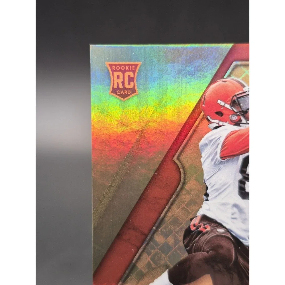 2017 Panini Gold Standard David Njuko #197 Gold /79 (RC) Cleveland Browns